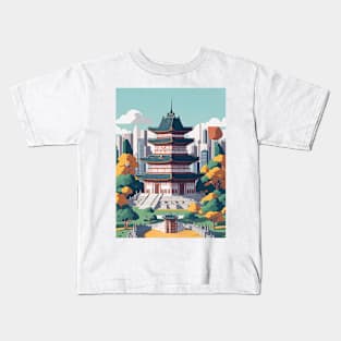 Gyeongbokgung Palace Kids T-Shirt